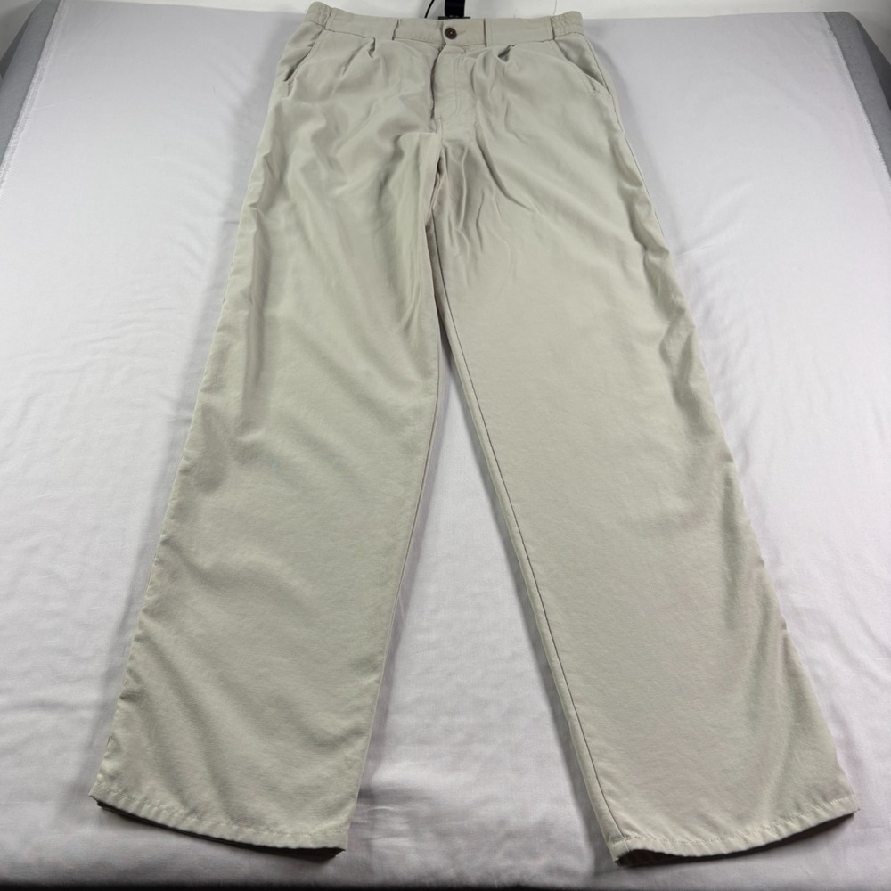 Rohan Pants Mens 32x34 Beige Chino‎ On Route Trousers Stretch Casual